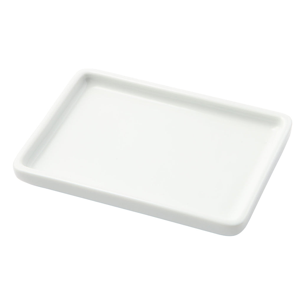 White Porcelain Rectangle Tray