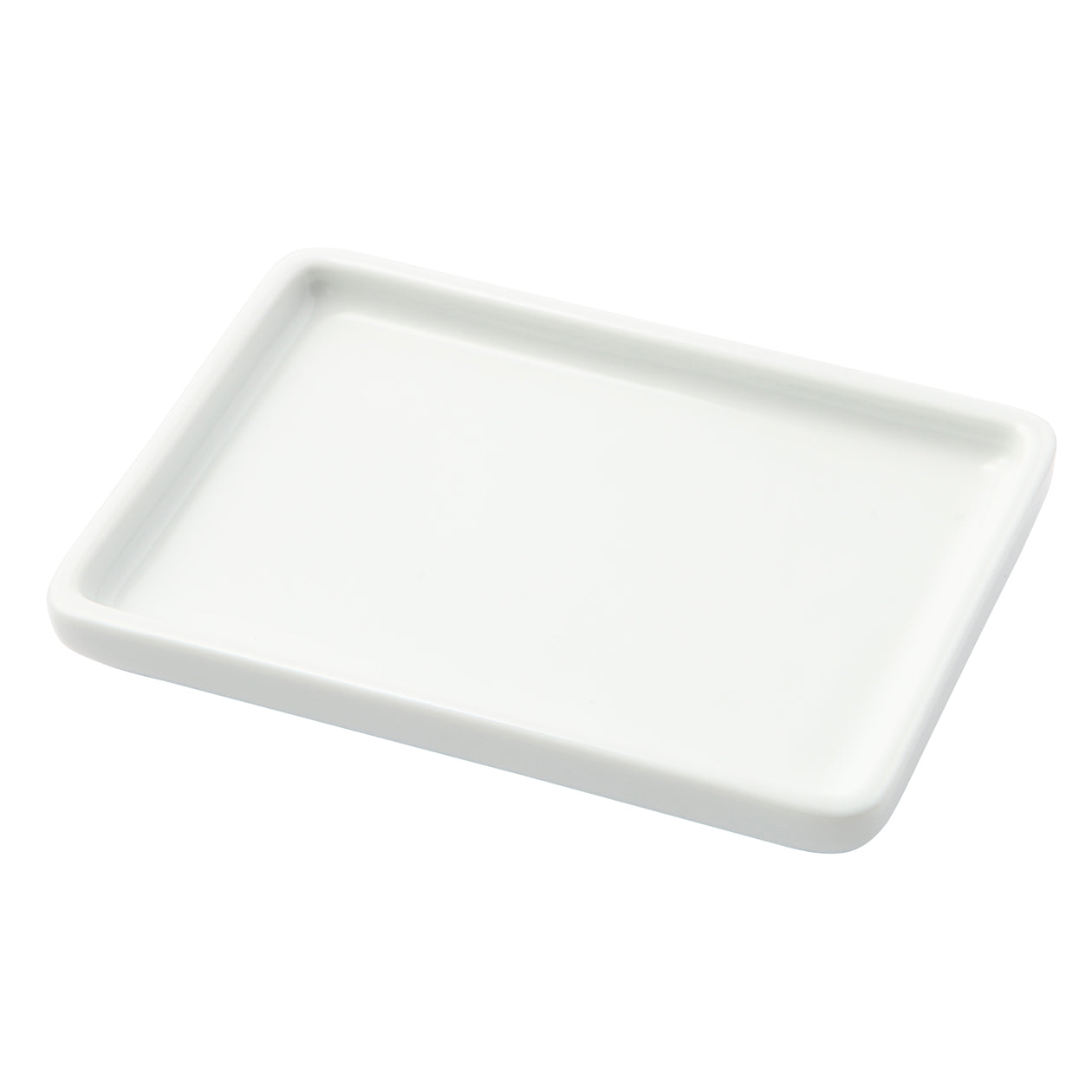 White Porcelain Rectangle Tray