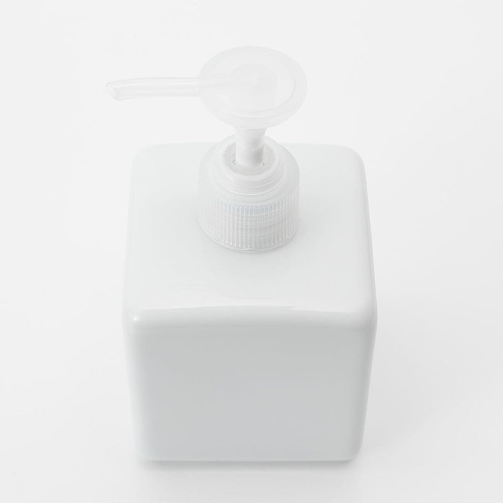 White Porcelain Square Dispenser