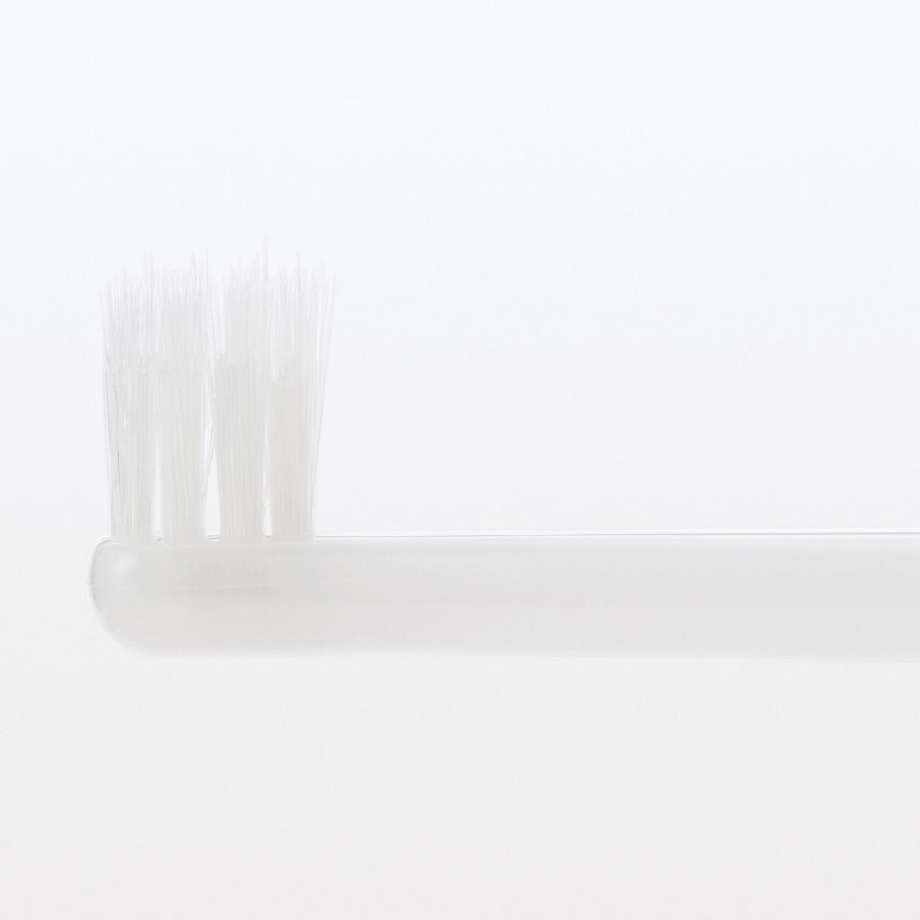 Replaceable Head Compact Soft Toothbrush - White