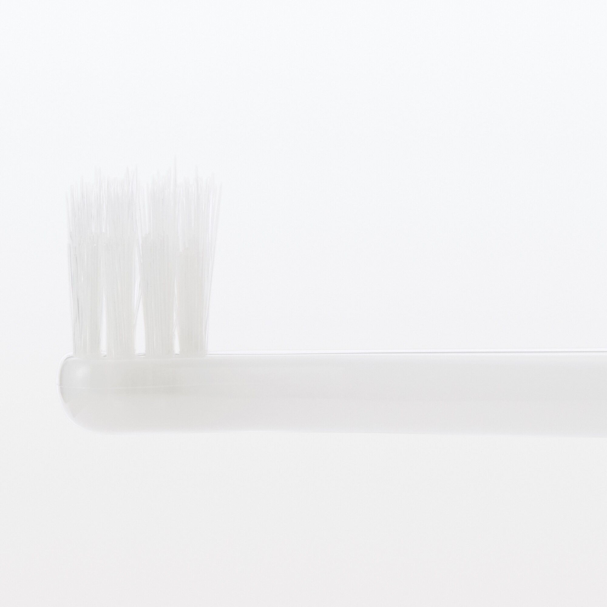 Replaceable Head Compact Soft Toothbrush - White