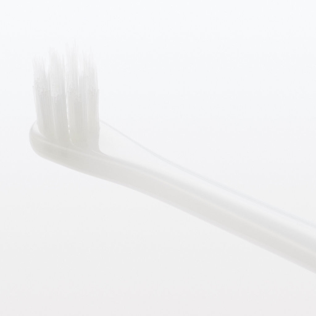 Replaceable Head Compact Soft Toothbrush - White