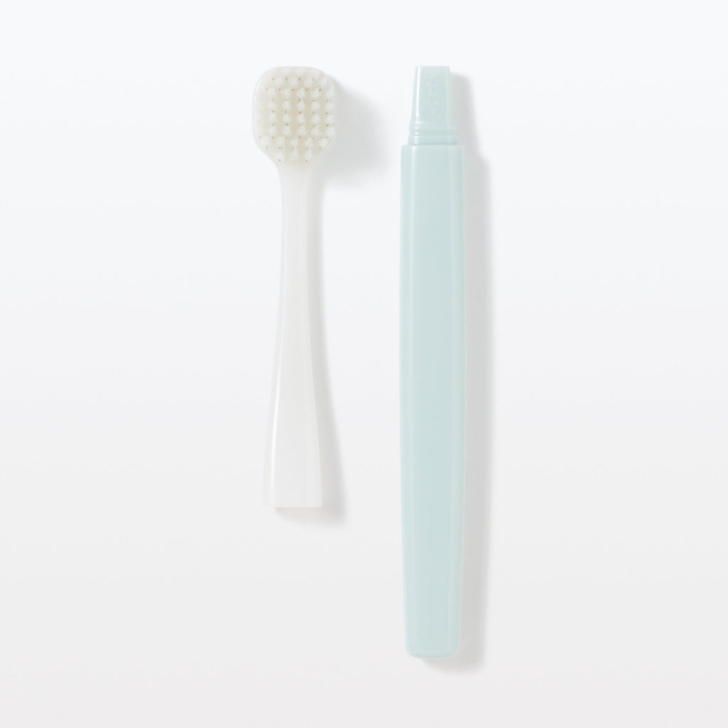 Replaceable Head Wide Medium Toothbrush - Blue