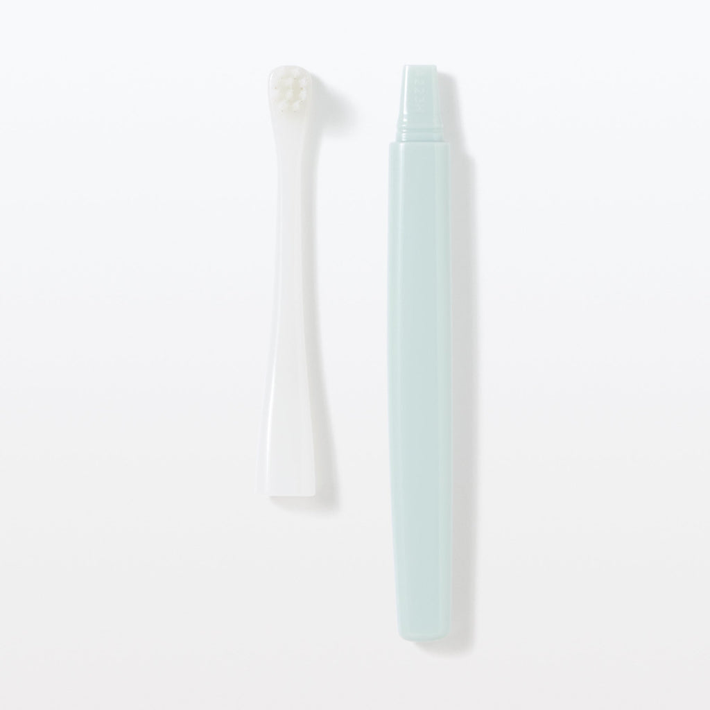Replaceable Head Compact Soft Toothbrush - Blue