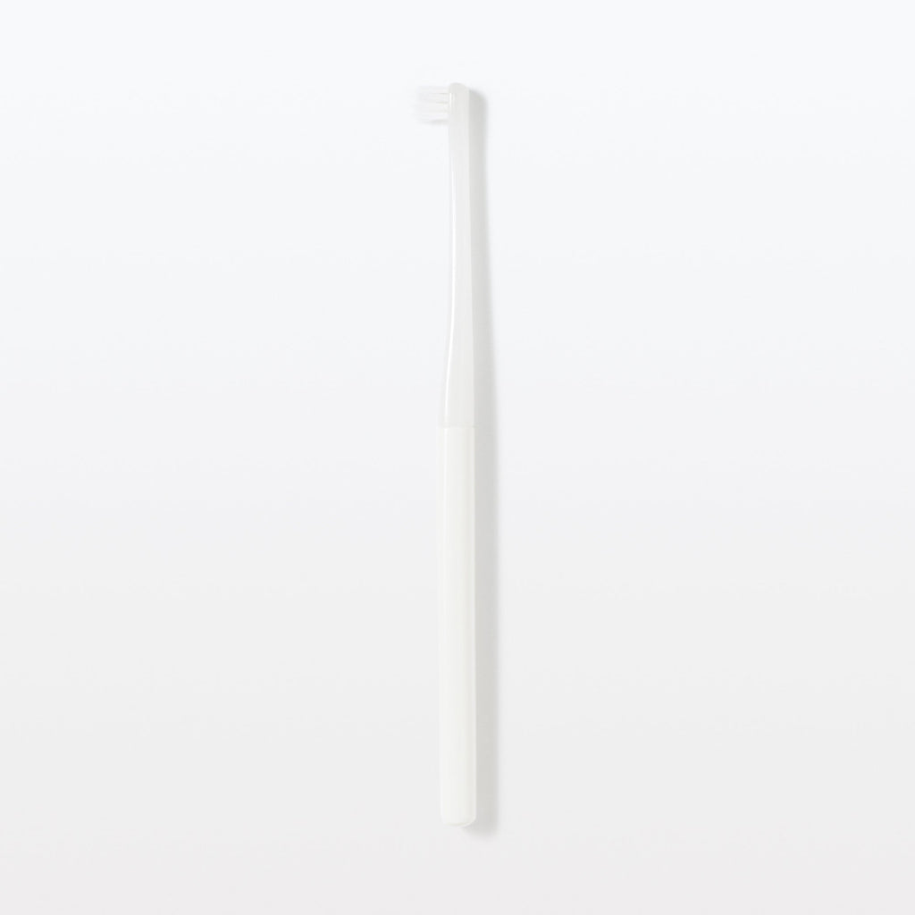 Replaceable Head Compact Medium Toothbrush - White