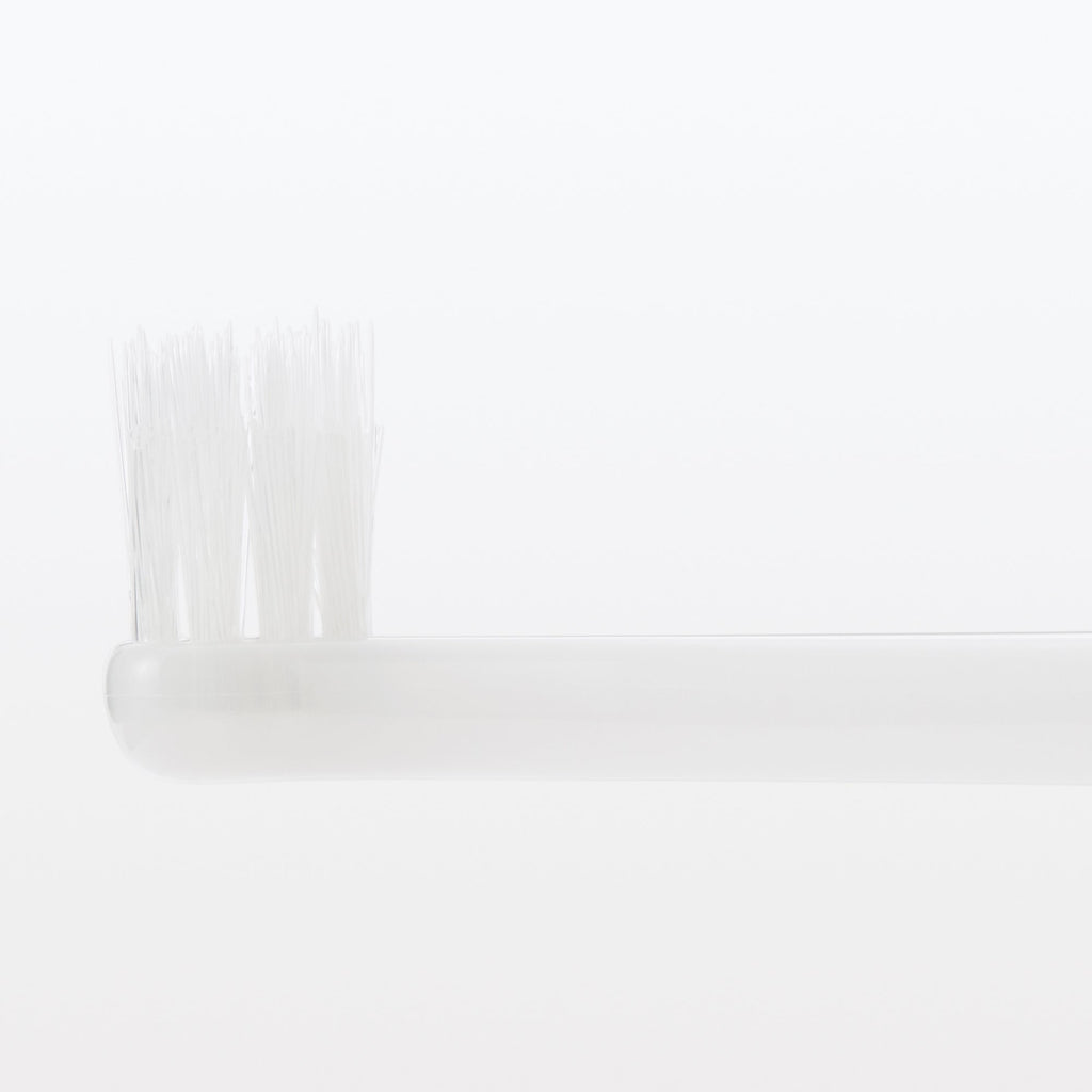 Replaceable Head Compact Medium Toothbrush - White