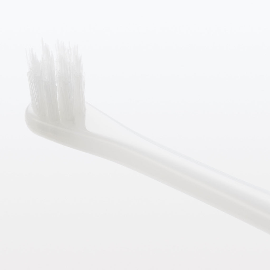Replaceable Head Compact Medium Toothbrush - White