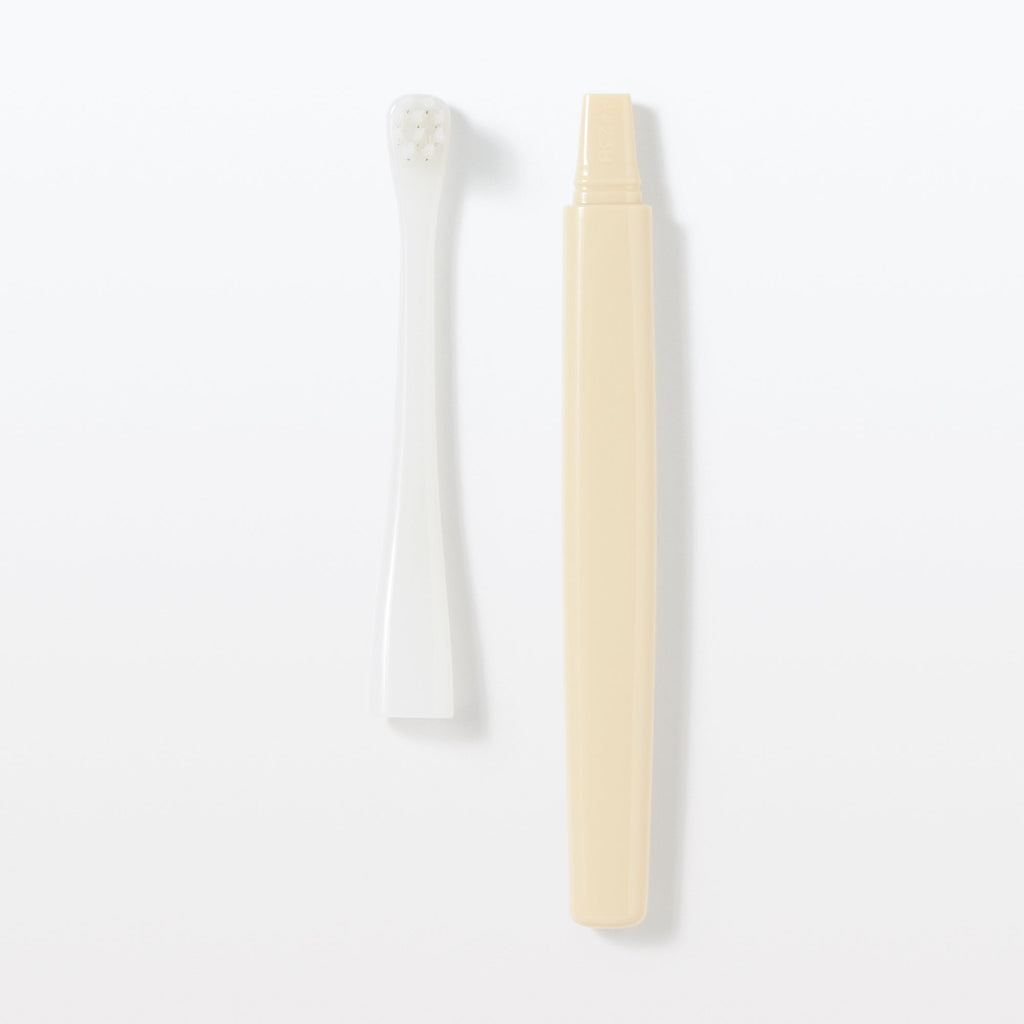 Replaceable Head Compact Medium Toothbrush - Yellow
