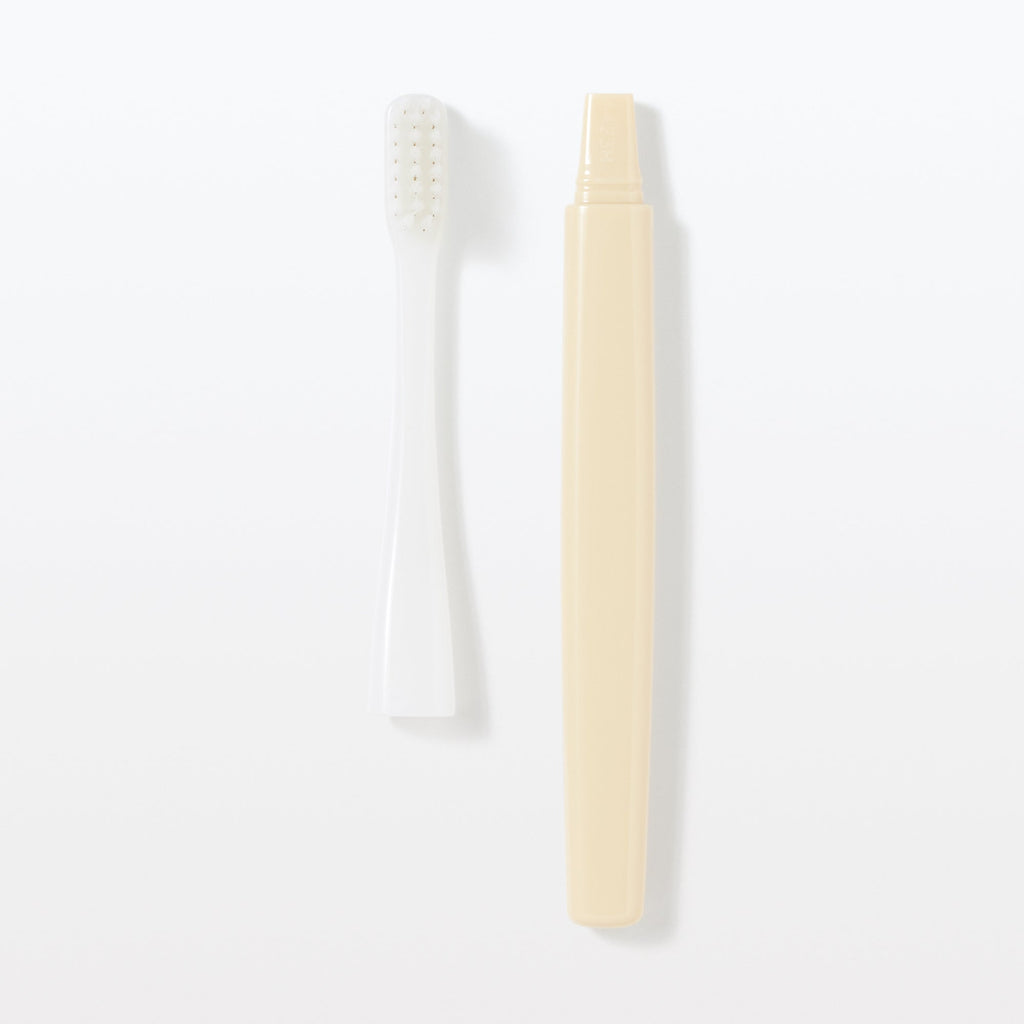 Replaceable Head Soft Toothbrush - Yellow