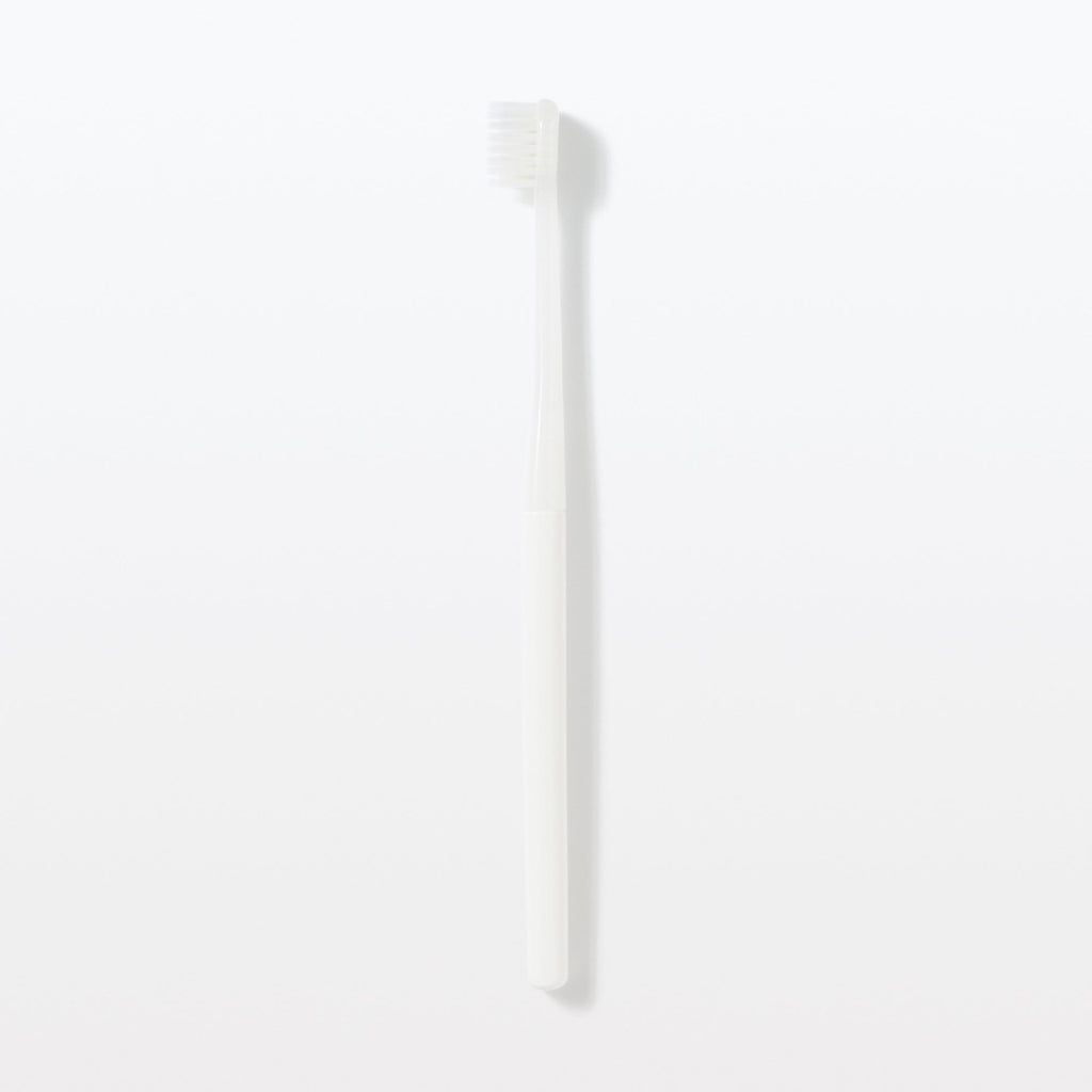 Replaceable Head Wide Soft Toothbrush - White