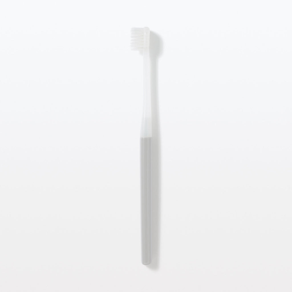 Replaceable Head Wide Soft Toothbrush - Gray