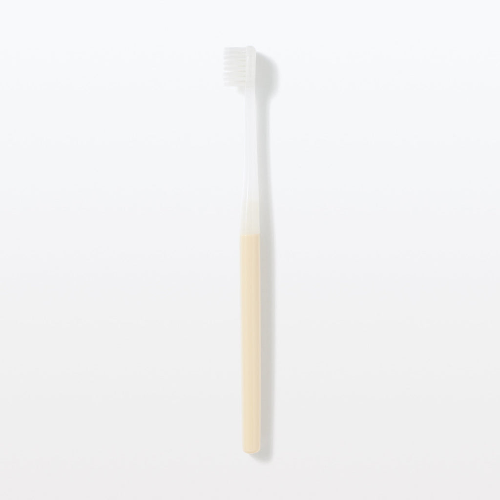 Replaceable Head Wide Soft Toothbrush - Yellow