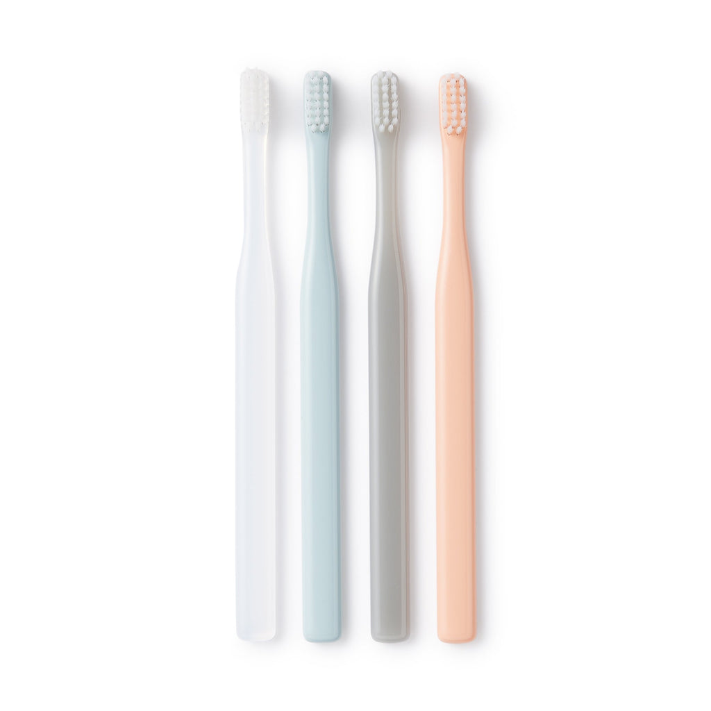 Polypropylene Fine Bristled Toothbrush (4 Color Set)