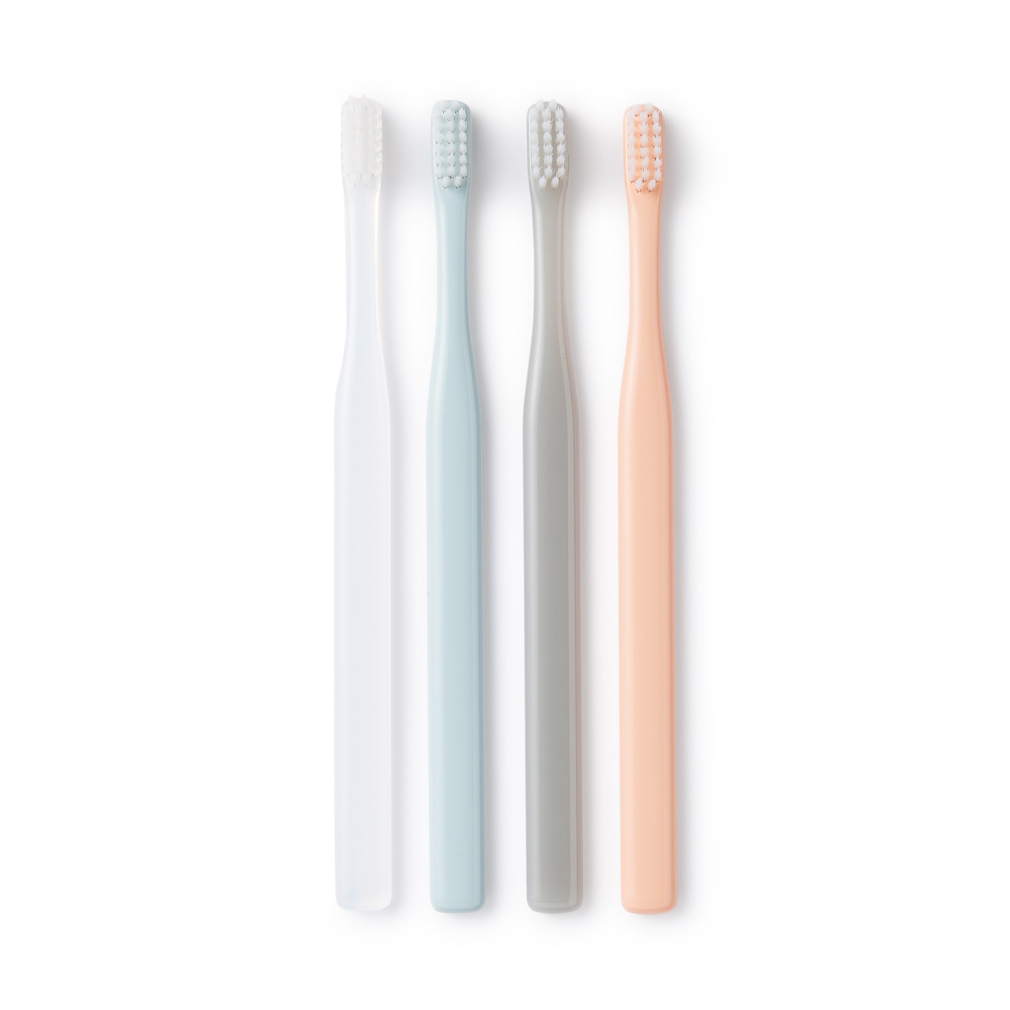 Polypropylene Fine Bristled Toothbrush (4 Color Set)