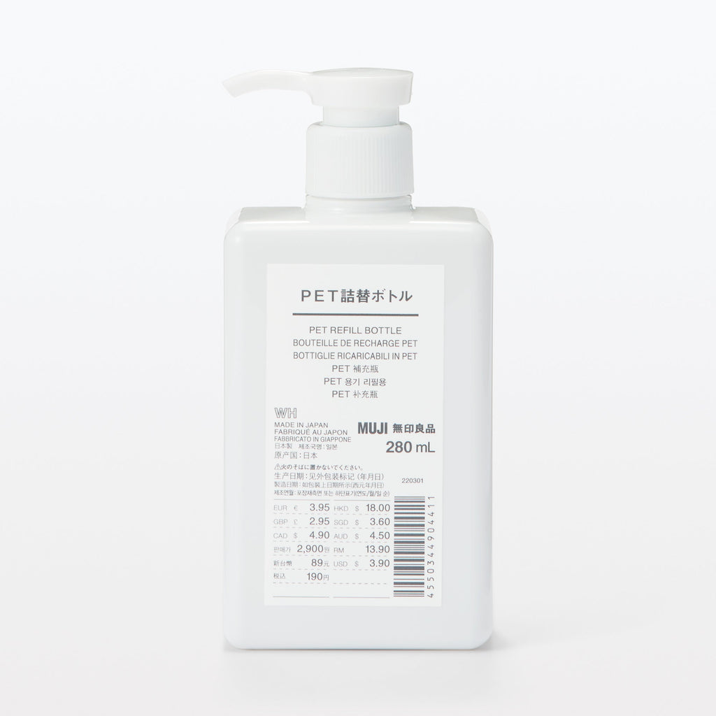 PET Refill Bottle