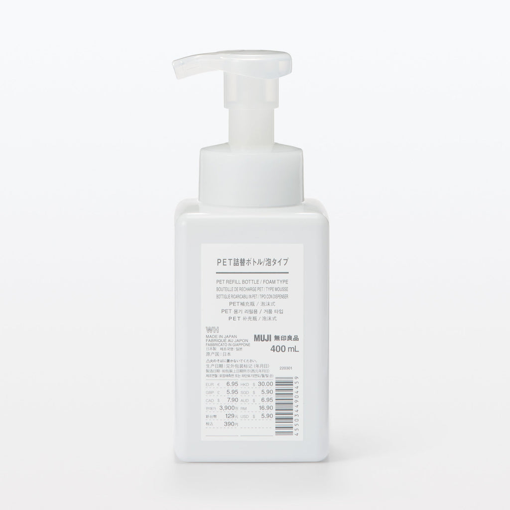 PET Refill Bottle Foam Type