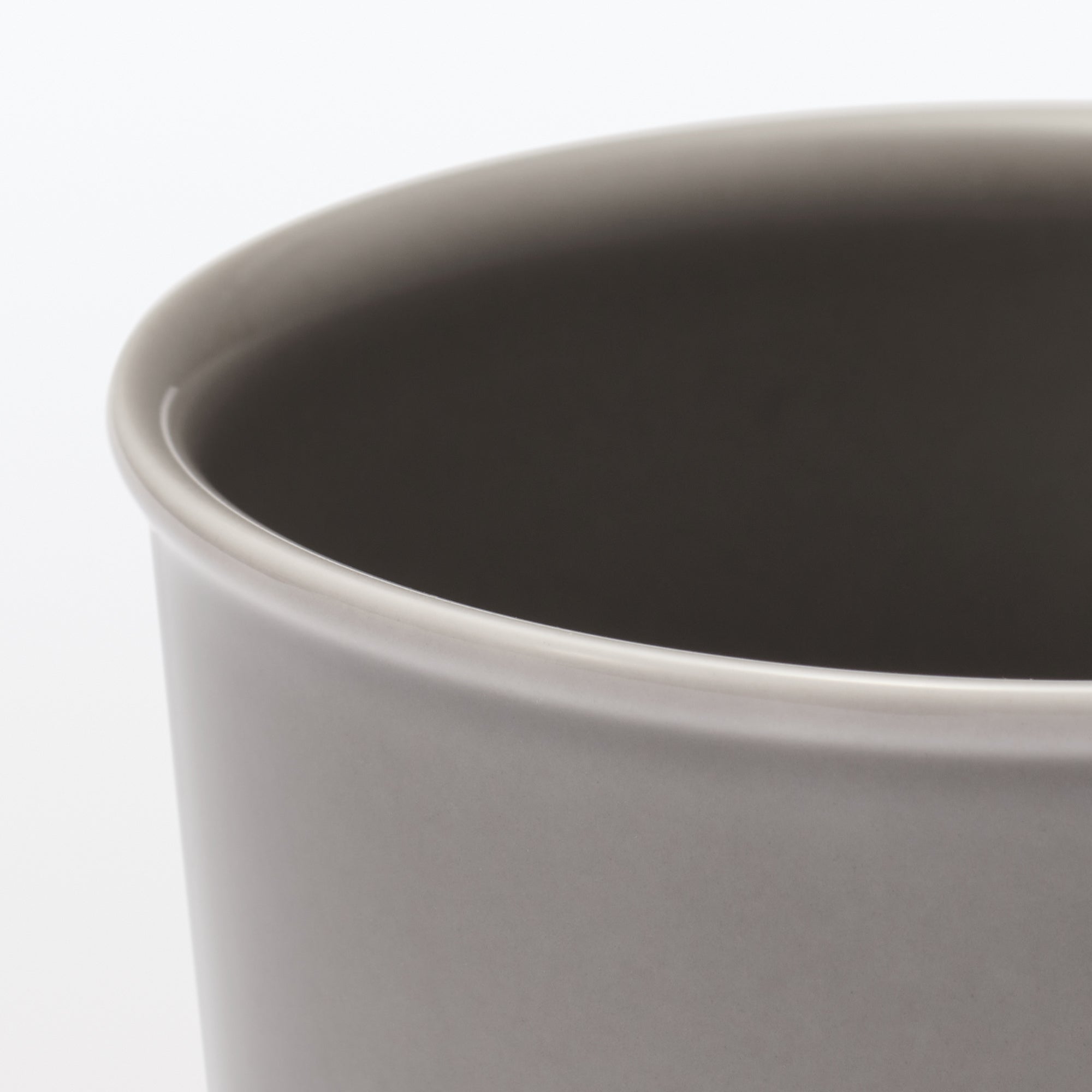 Porcelain Gargle Cup - Gray
