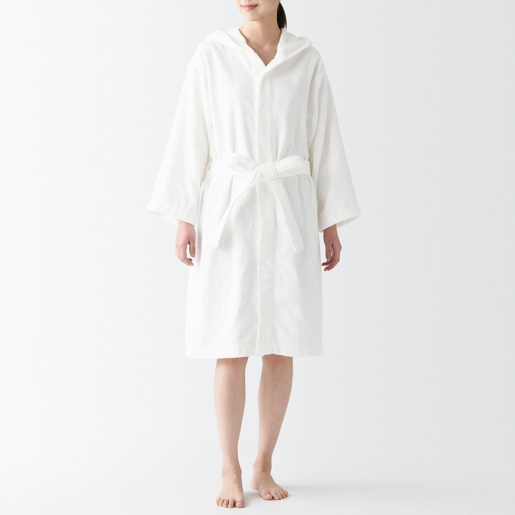Side Seamless Pile Bathrobe