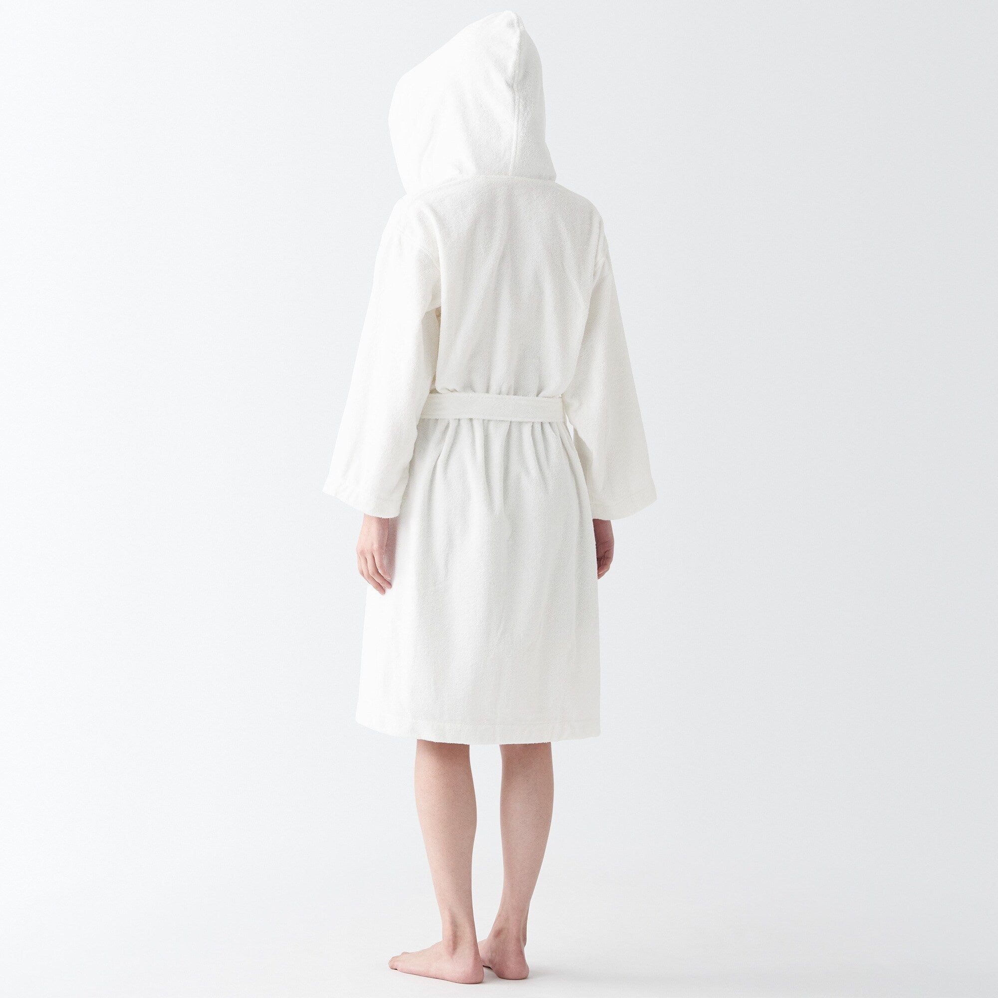 Side Seamless Pile Bathrobe