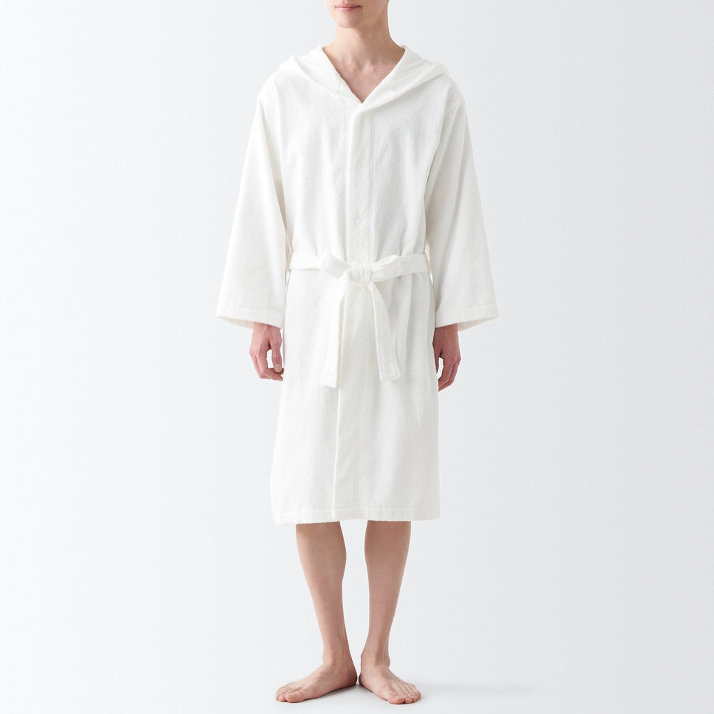 Side Seamless Pile Bathrobe