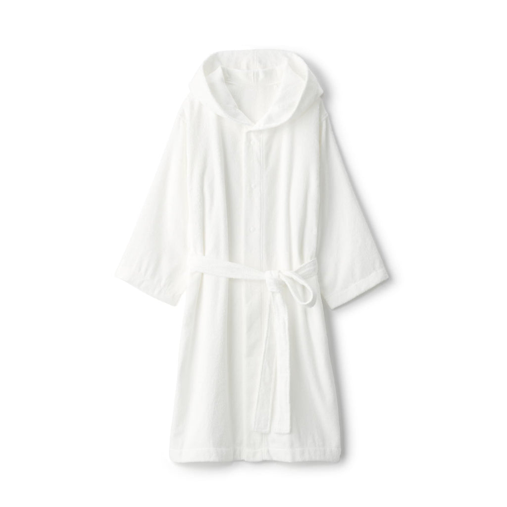 Side Seamless Pile Bathrobe