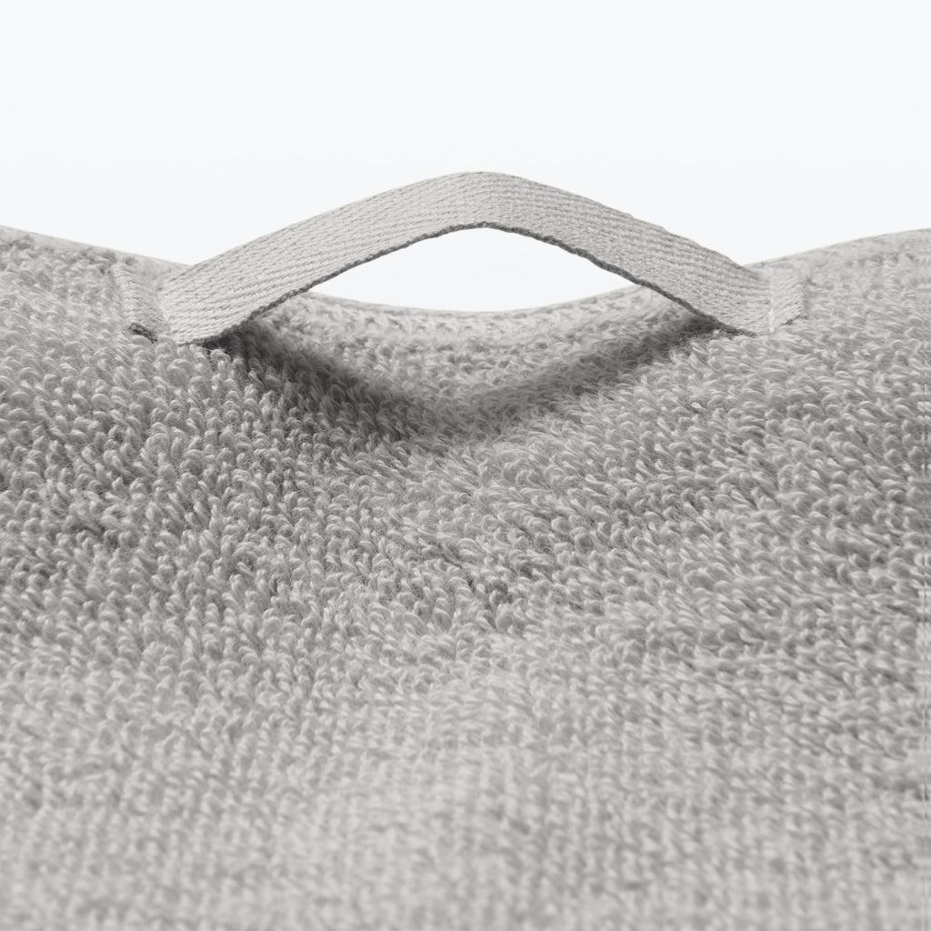 Twin Pile Small Bath Towel with Loop