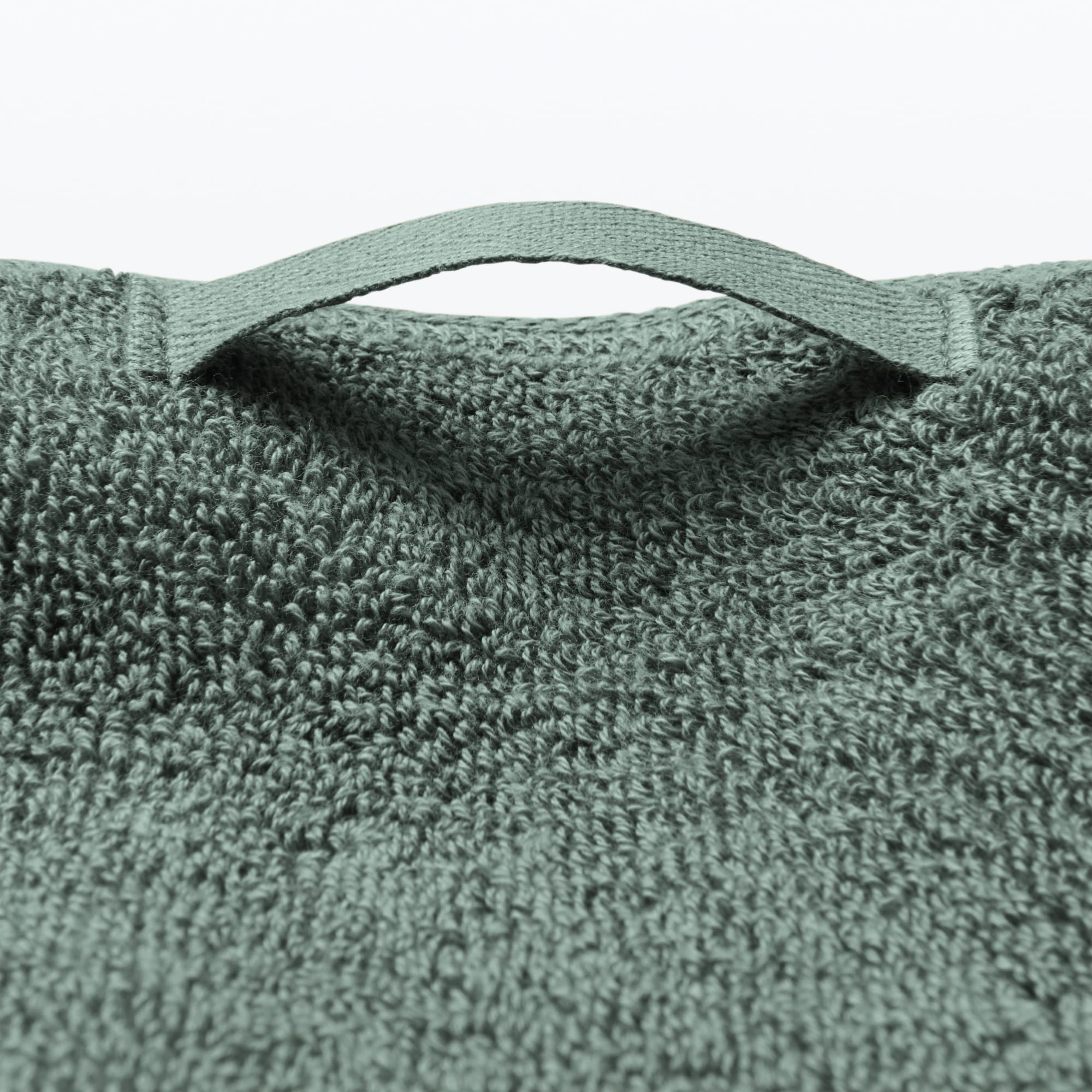 Twin Pile Small Bath Towel with Loop