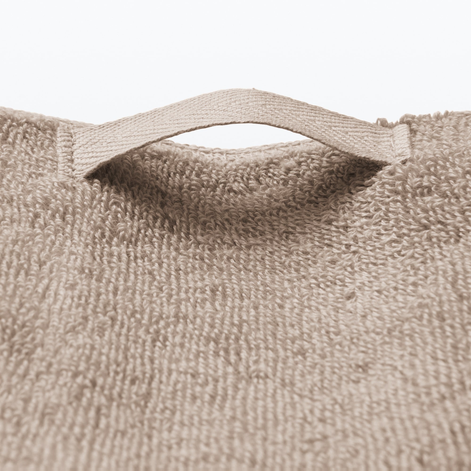 Twin Pile Small Bath Towel with Loop