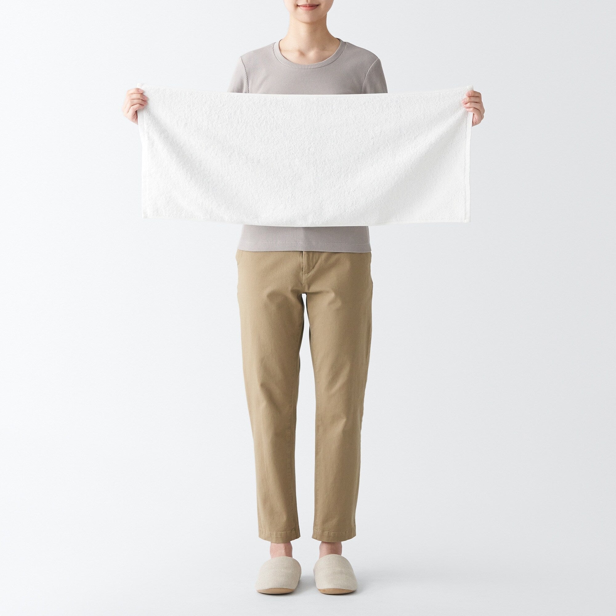 Twin Pile Face Towel with Loop
