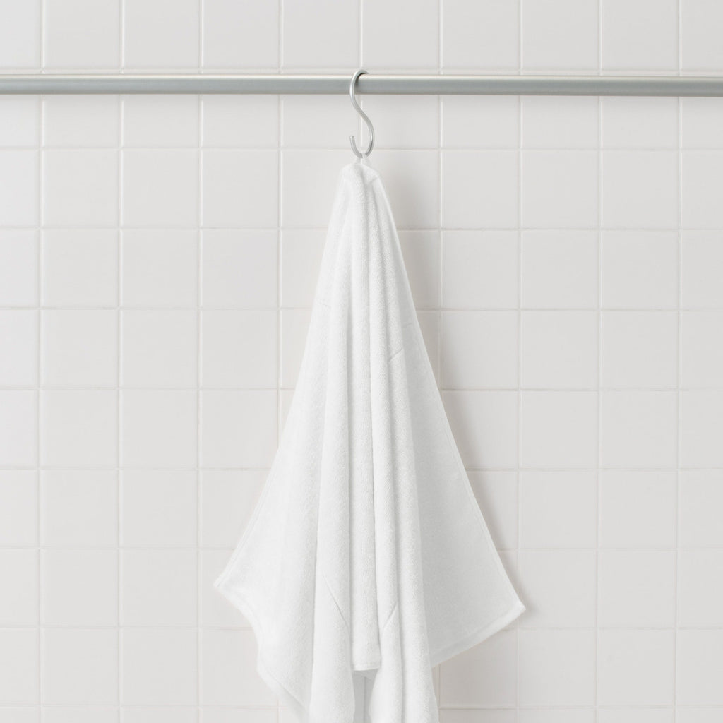 Twin Pile Small Bath Towel with Loop