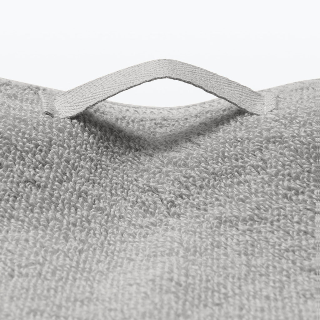 Twin Pile Small Bath Towel with Loop