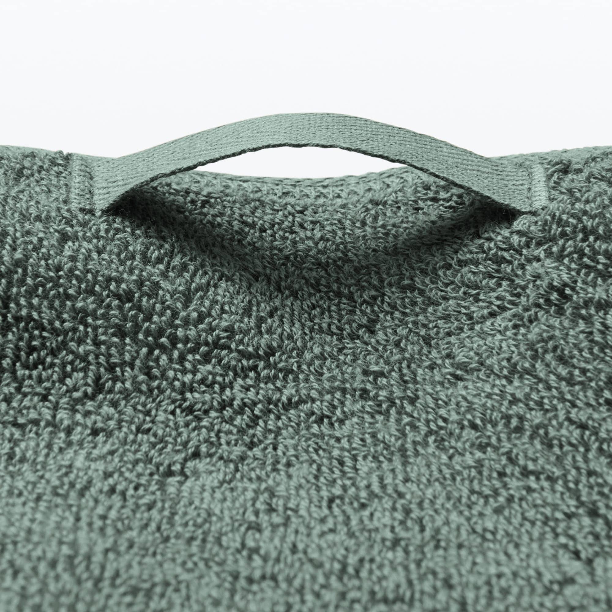 Twin Pile Small Bath Towel with Loop