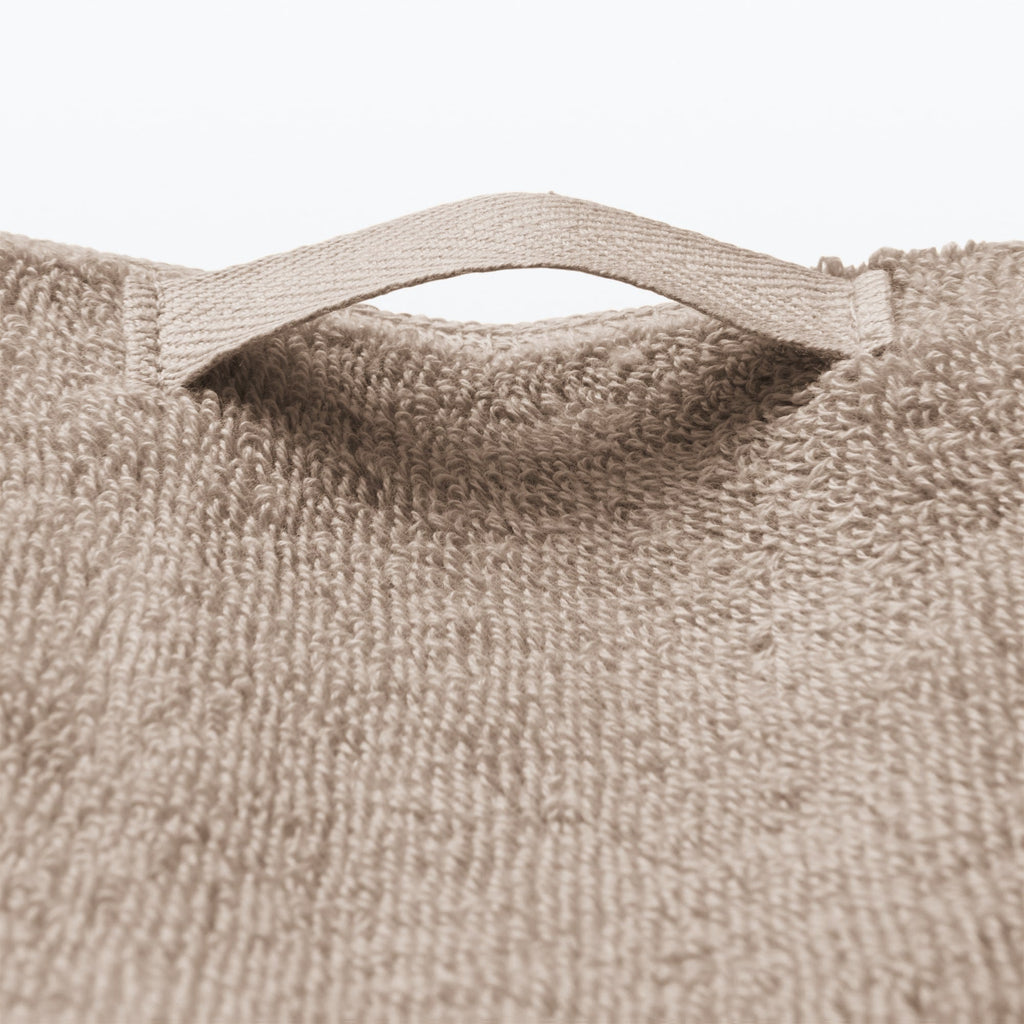 Twin Pile Small Bath Towel with Loop