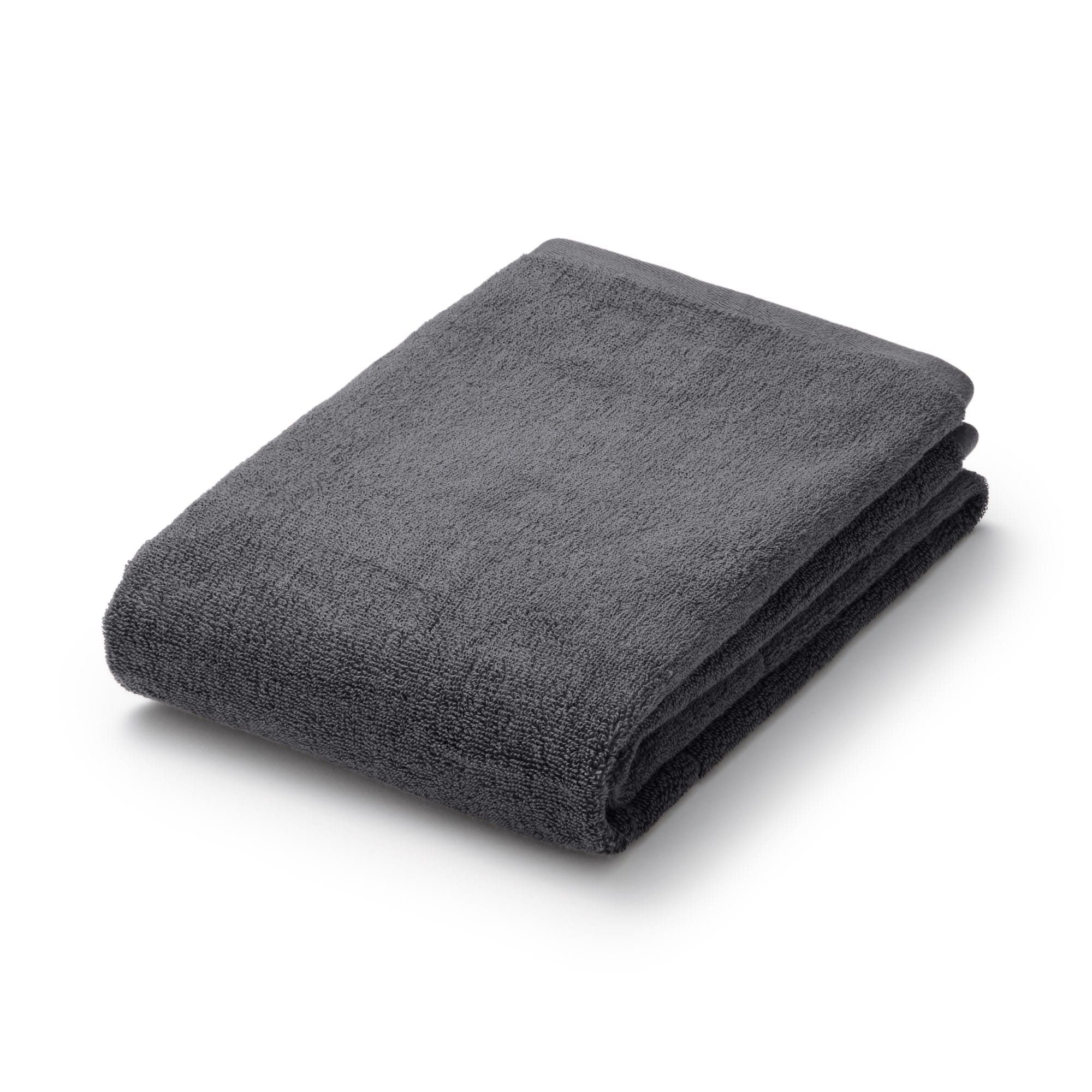 Twin Pile Small Bath Towel with Loop