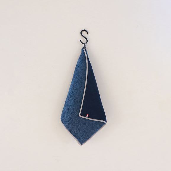 MUJI IDÉE Repos Face Towel - Jay Blue