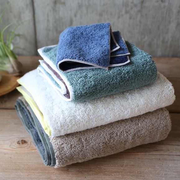 MUJI IDÉE Repos Face Towel - Biscuit