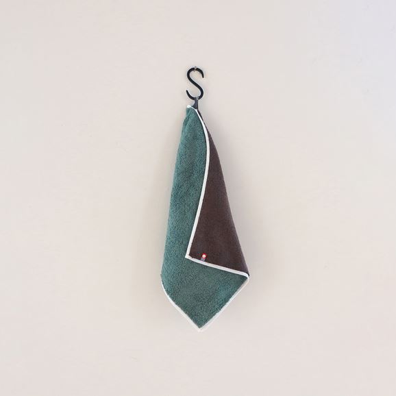 MUJI IDÉE Repos Face Towel - Sage Green