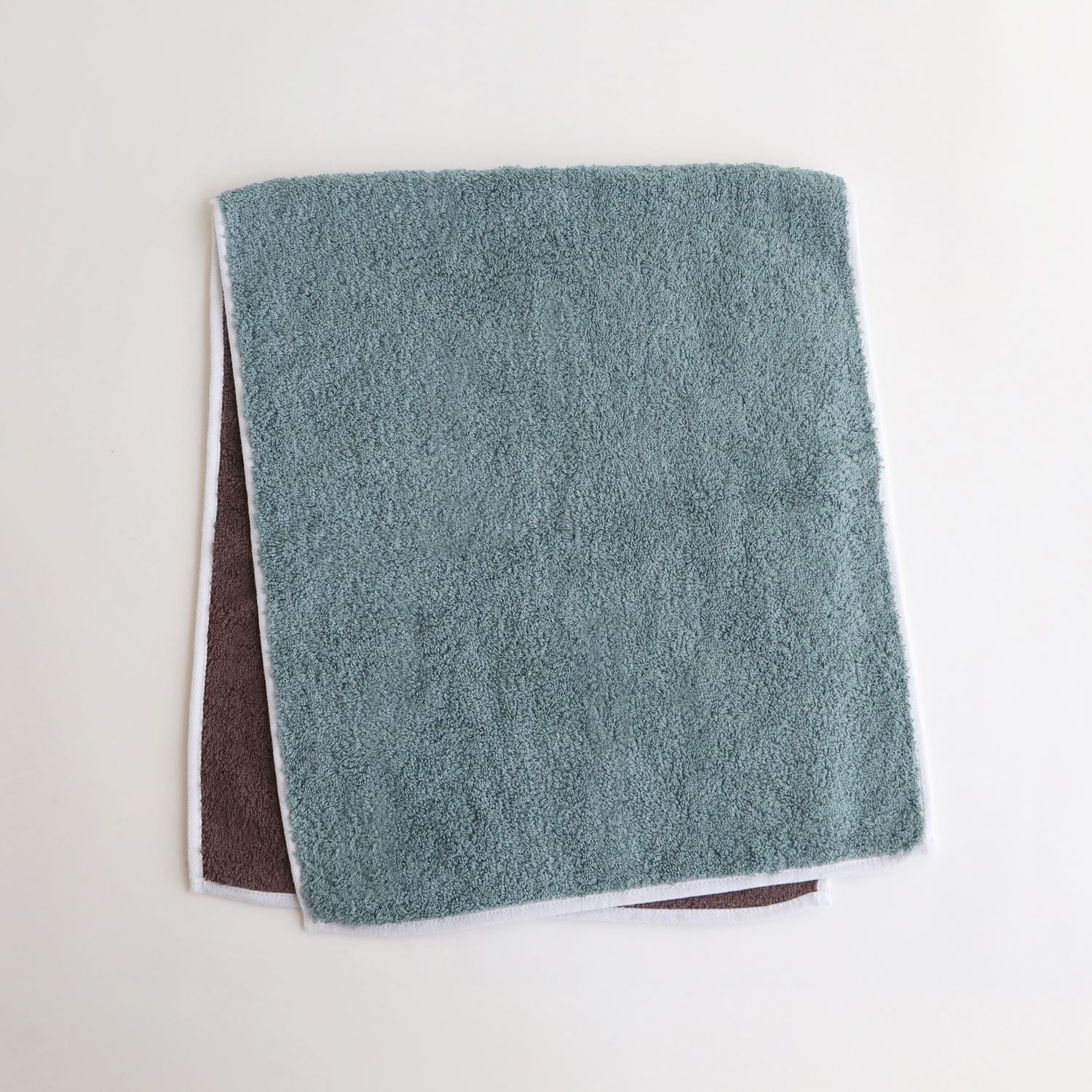 MUJI IDÉE Repos Face Towel - Sage Green