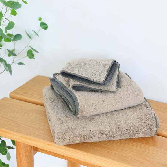 MUJI IDÉE Repos Mini Bath Towel - Biscuit
